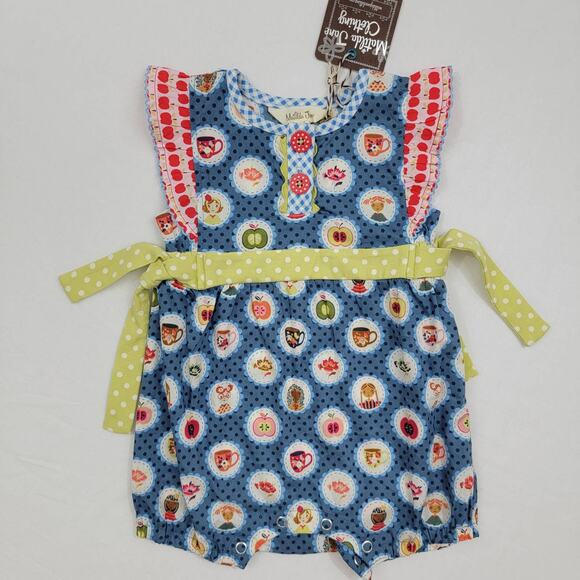 Matilda Jane The Adventure Begins Teacher's Pet Romper - Picture 1 of 9